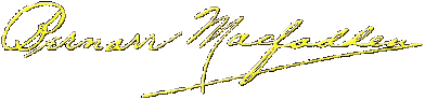 Bernarr Macfadden's
                                    signature